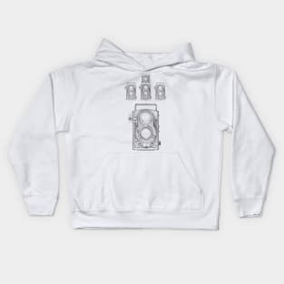 Vintage Camera Kids Hoodie